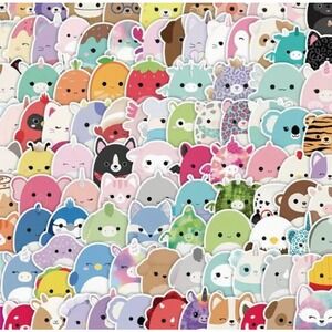 Stickers Lot - Cute Kawaii Squishville Stickers  - Random Lot of 10
